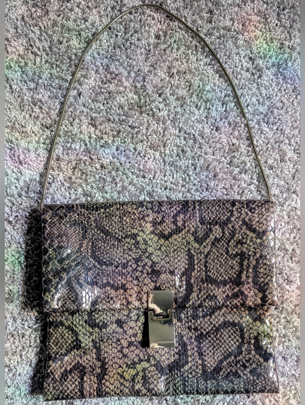 Banana Republic Snakeskin Purse